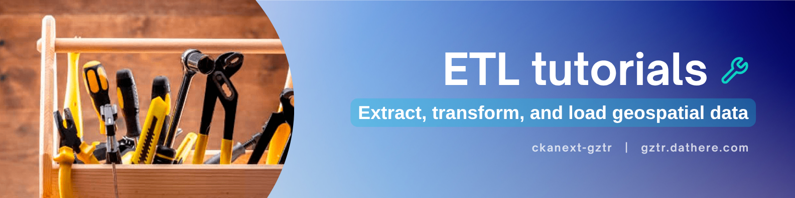 ETL tutorials banner